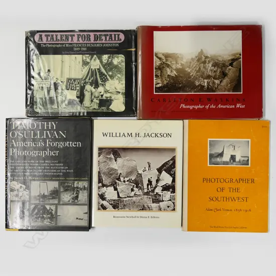 FIVE PUBLICATIONS: EARLY AMERICAN PHOTOGRAPHERS
